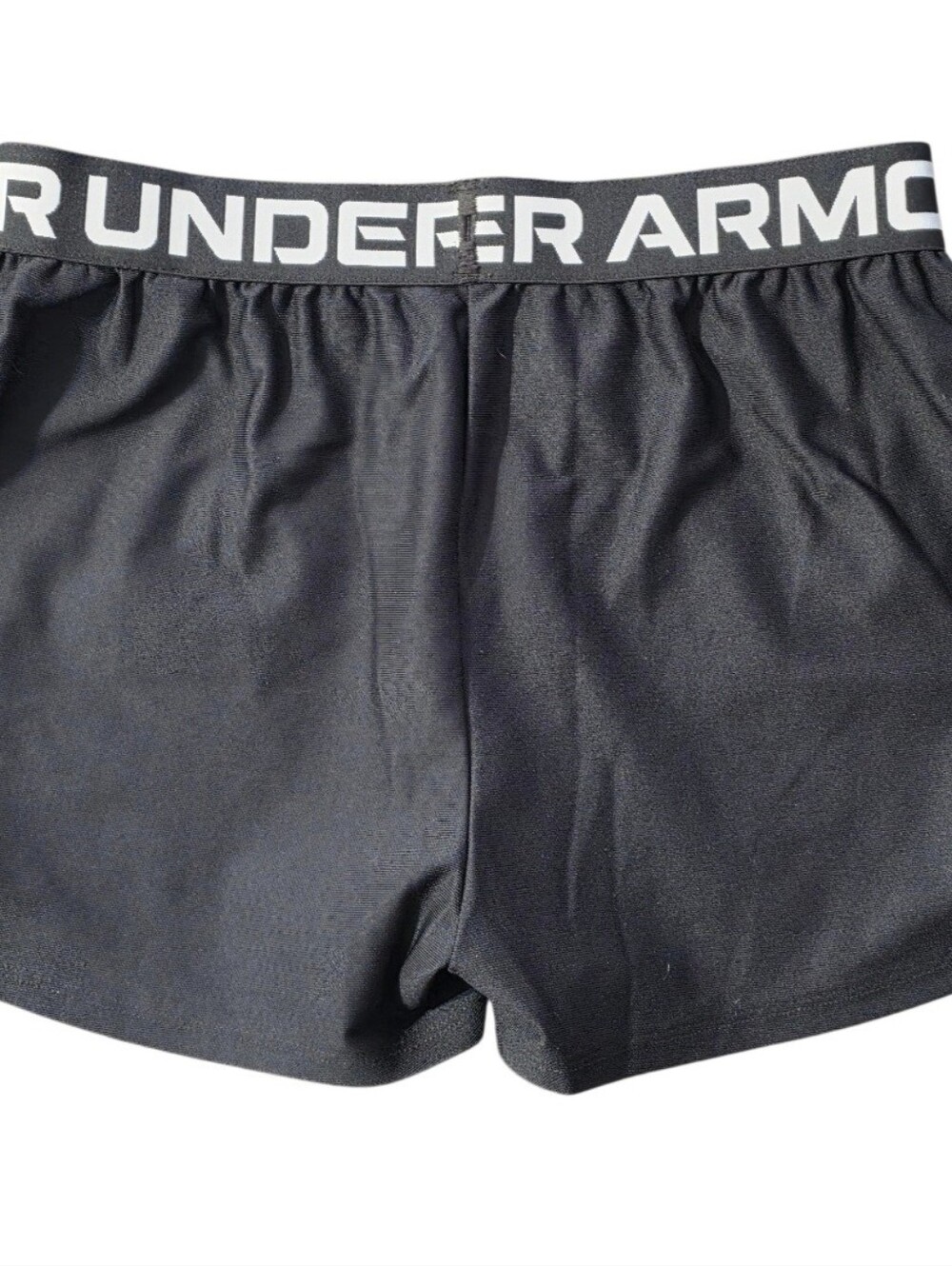 Under Armour Black Play Up Shorts GIRLS size YL Large - Picture 2 of 6